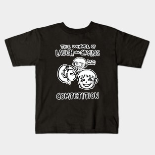 Crying, laughing competition Kids T-Shirt